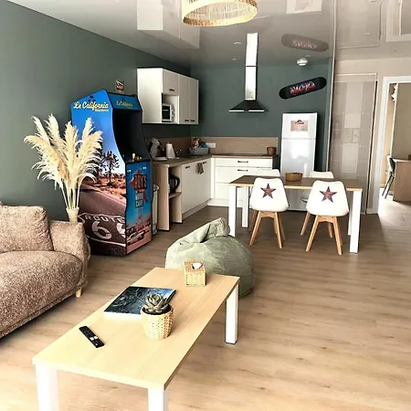 Apartamento Cosy Ambiance Hollywood Dans Avec Piscine 2 Pers Parking Gratuit Neuf-Mesnil